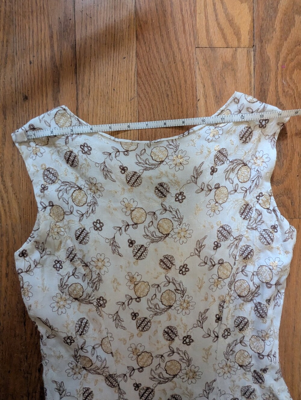 Handmade Vintage Dress - Picture 8 of 9